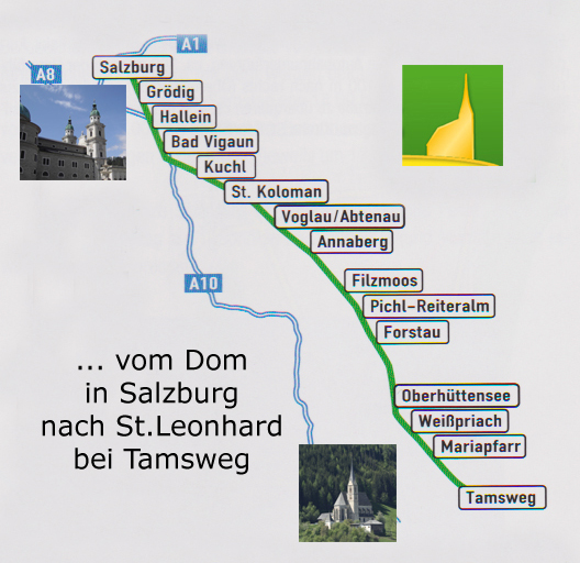 Leonhardsweg Salzburg - Tamsweg